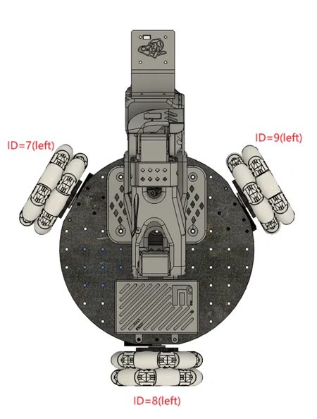LeKiWi 舵机 ID 布局